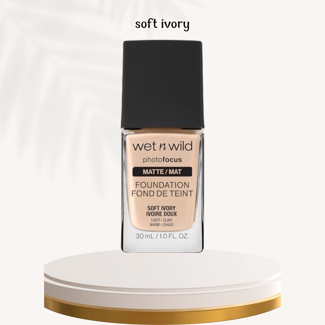 photo_2026-07-06_12-31-08 Wet n Wild Photo Focus Matte Foundation – Soft Ivory - الصورة 1